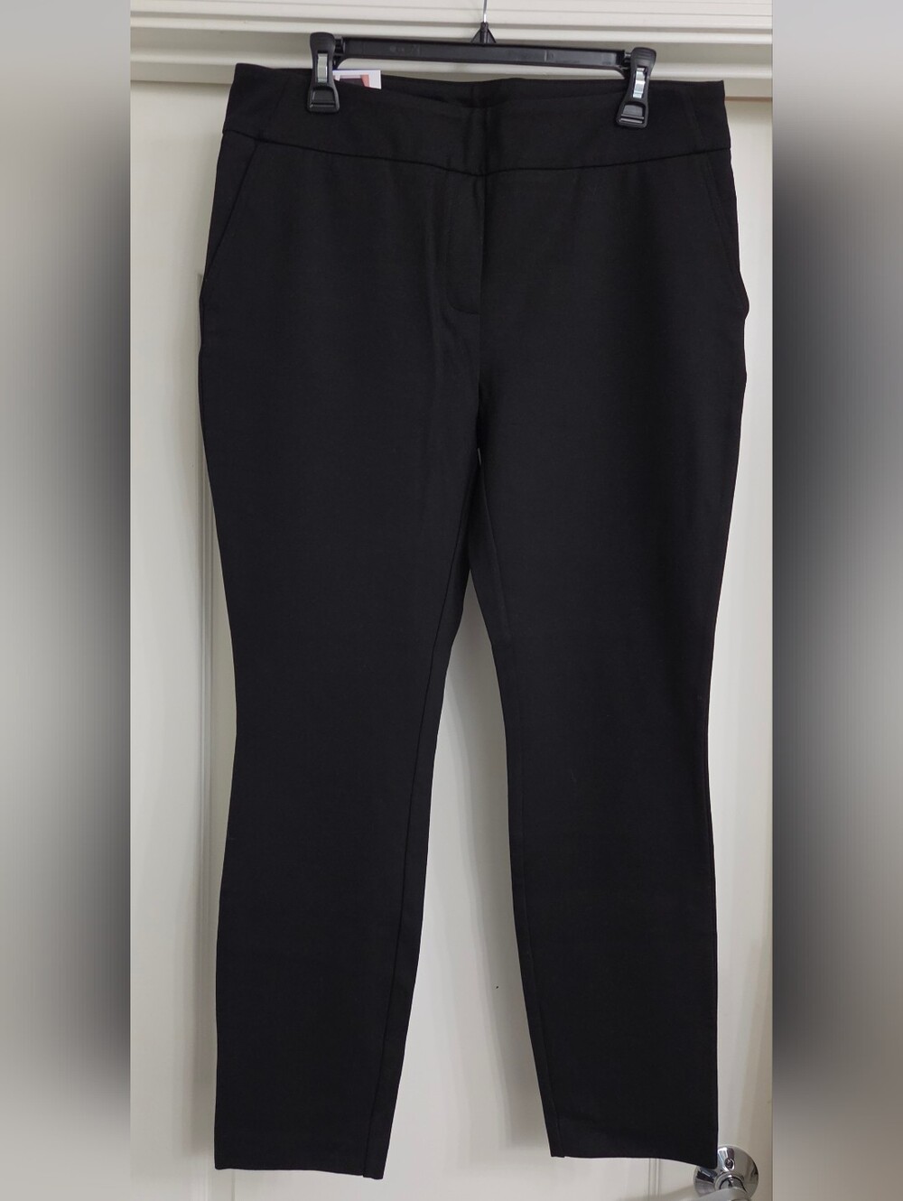 Dalia Black Ponte Skinny Pants